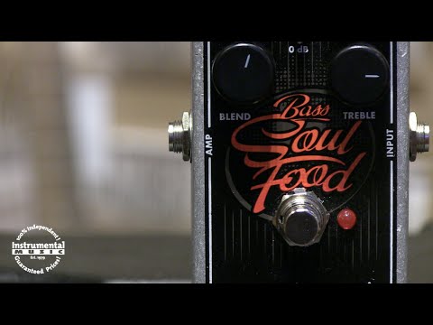 Electro-Harmonix Bass Soul Food Transparent Overdrive Bass Pedal