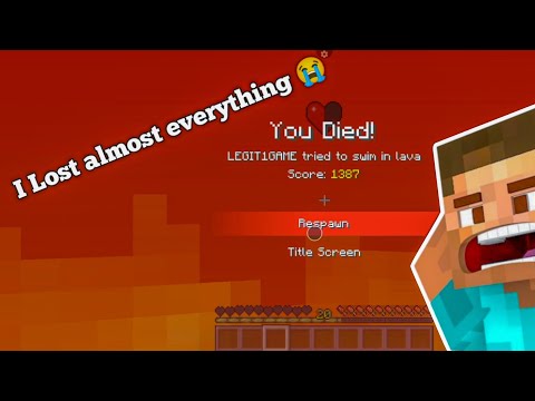 INSANE GAMING SHOCKER: I lost everything in Minecraft!