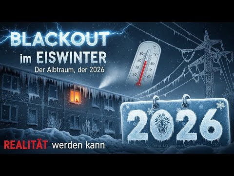 Blackout im Eiswinter: Der Albtraum, der 2026 Realität werden kann
