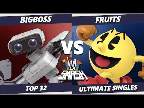 Viva la Smash - BigBoss (ROB) Vs. Fruits (Pac-Man) SSBU Ultimate Tournament