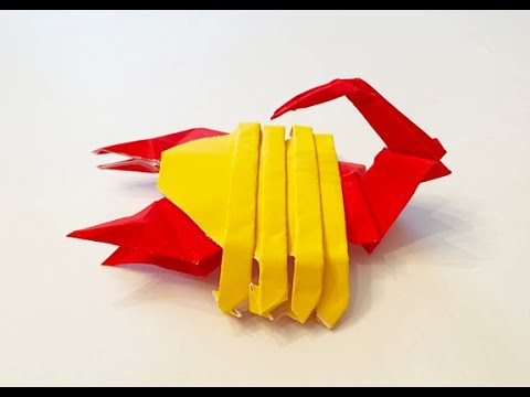 Origami scorpion