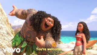 Dwayne Johnson - You&#39;re Welcome (From &quot;Moana&quot;/Sing-Along)