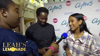 Claws Premiere D.C. Red Carpet with Karrueche Tran and Harold Perrineau