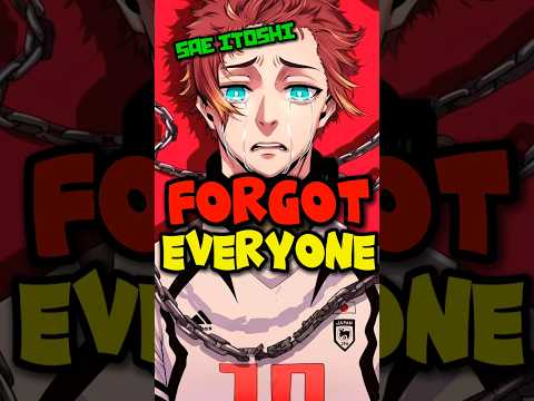 Blue Lock Sae’s LOST Goal? Sae Itoshi, Rin Itoshi #shortvideo #bluelock