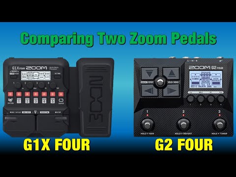 Comparing the Zoom G1X FOUR & the Zoom G2 FOUR