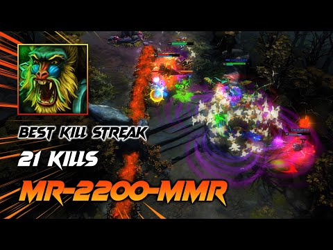 HoN Monkey King - MR-2200-MMR - Best Kill Streak - 21/2/5