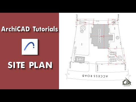 ArchiCAD-Tutorial: Erstellen eines Lageplans