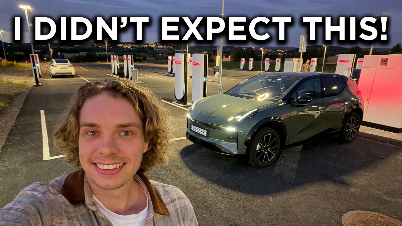 Zeekr X connected to a high power DC fast charger during a charging test