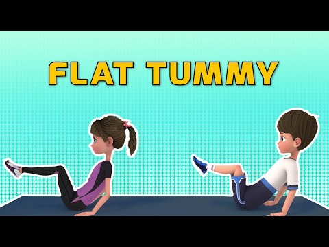 5-DAY FLAT TUMMY CHALLENGE: CORE EXERCISES FOR KIDS