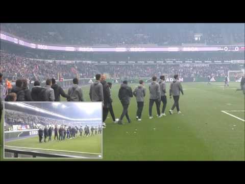 Andonline PO1 Anderlecht - Zulte Waregem Atmosphere Fireworks