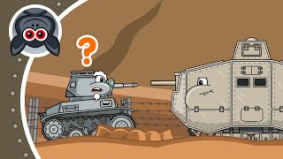 The beginning. Tanks of the Past. Cartoons About Tanks