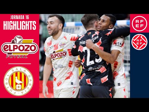 Resumen #PrimeraDivisiónFS | ElPozo Murcia Costa Cálida 3-1 Industrias Santa Coloma | Jornada 16