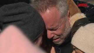 A Crans Montana il dolore e le lacrime dei parenti delle vittime