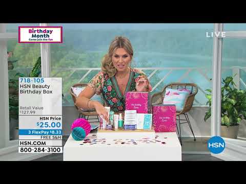 HSN Beauty Birthday Box