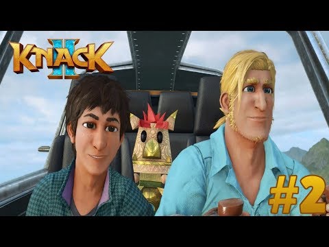 Knack 2 Gameplay Very Hard (PS4) Part 2 - Massive Robots