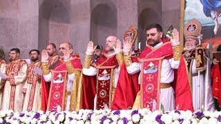 Եպիսկոպոսական ձեռնադրություն և օծում Մայր Աթոռ Սուրբ Էջմիածնում