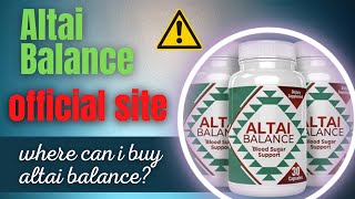 Altai Balance Official Site Where can i buy Altai Balance