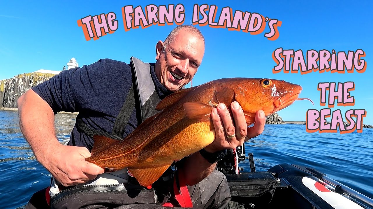 Man catches personal best cod while sea fishing from his SIB