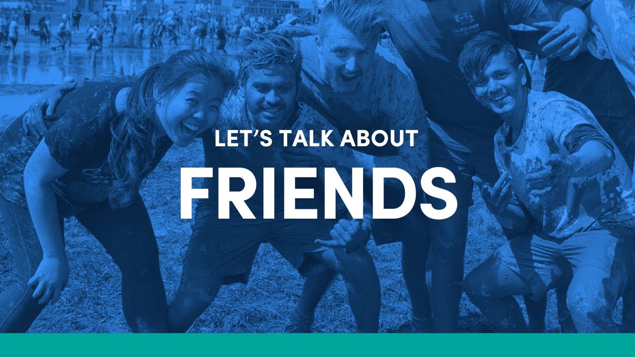 Video talks about students making friends.