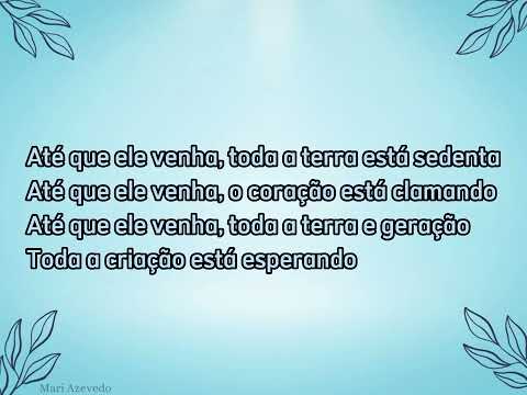 Ele Vem Pra Restaurar - Thamires García - PLAYBACK com LETRA