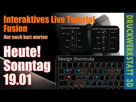 Interaktives Fusion Live Tutorial - mehr in der Beschreibung!