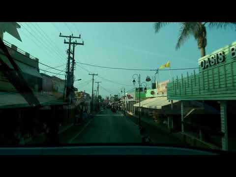 Malia Beach road ve dne