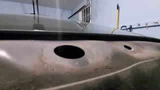 2004 - 2009 Prius rear spoiler repair.