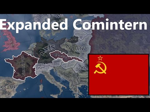 What If France And Czechoslovakia Joined The Comtinern? Hoi4 Timelapse