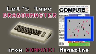 Let's Type Dragonmaster from COMPUTE! Magazine - Commodore 64 - Issue 41, October 1983