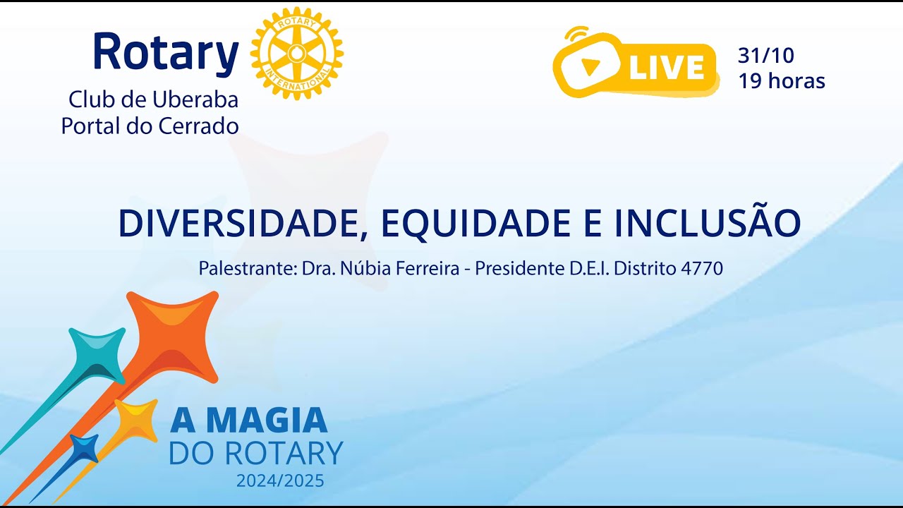 DIVERSIDADE, EQUIDADE E INCLUSÃO