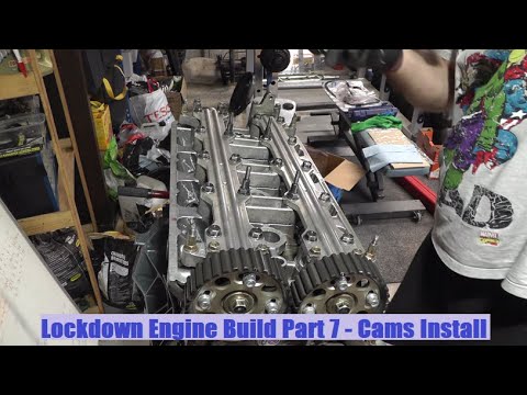 Lockdown Honda B18 Engine Build Part 7 - Cams Install and Buddy Club Cam Gears