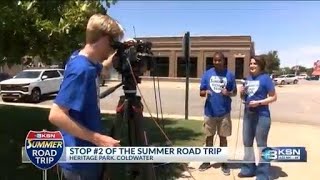 KSN Summer Road Trip previews day 2; highlights day 1 events from Anthony, Coldwater, Fowler and Gar