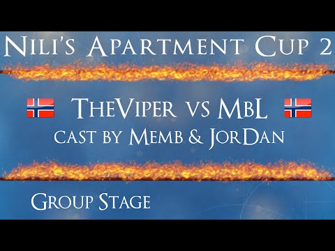 NAC2 | Viper vs MbL | Memb+JorDan (AoE2 Viewer Record)