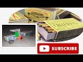 How To Make Matchbox Tractor Trolley At Home Diy Mini Tractor Trolley Science Project