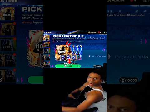 UNBELIEVABLE 110–113 PACK OPENING in FC Mobile! 😱🔥 | Craziest Reaction Ever!  #fifamobile #fcmobile