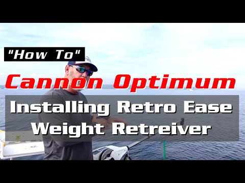 Installing Cannon "Retro Ease" on Cannon Downriggers