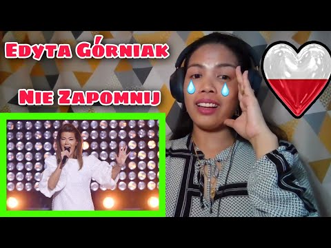 Edyta Górniak - Nie Zapomnij || Solidarni z Ukrainą 🇺🇦🇵🇱 | REACTION