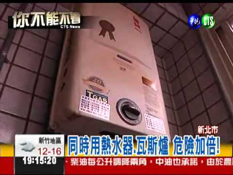 密室煮.洗菜! 一氧化碳中毒亡