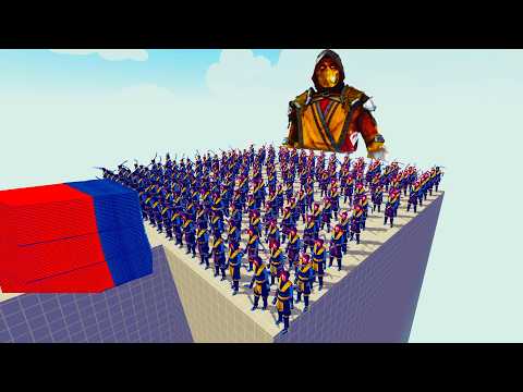 100x SCORPİON + 1x GIANT vs 2x EVERY GOD - Totally Accurate Battle Simulator TABS