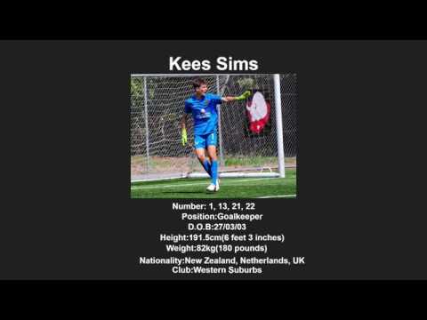 Kees Sims | Highlight Video | Goalkeeper | Born 2003