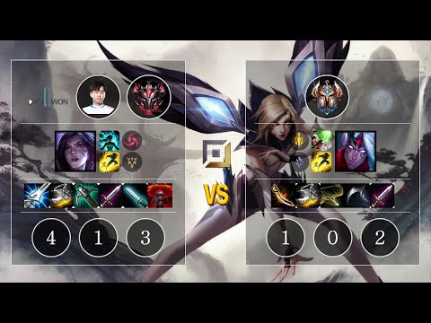 DWG Nuclear Kai'Sa vs Varus Bot - KR GrandMaster Patch 10.10