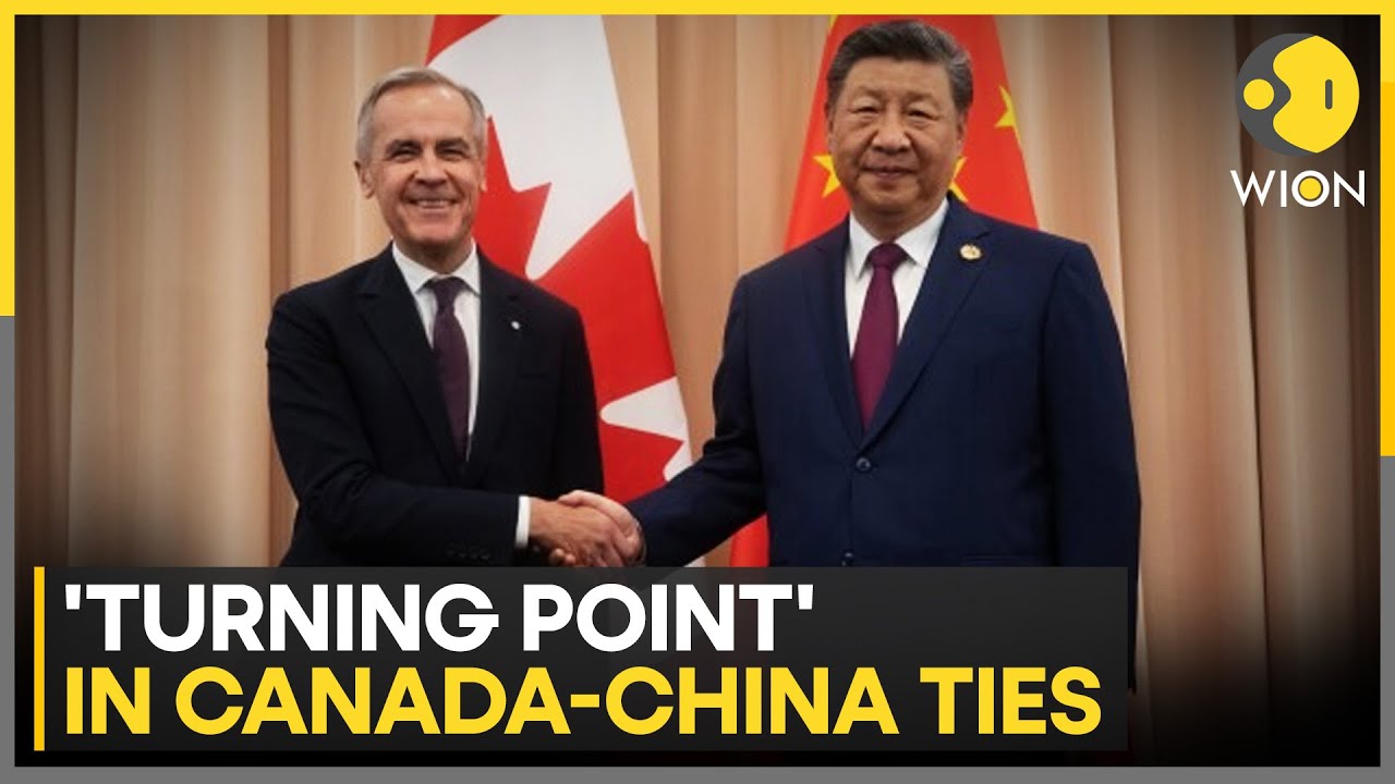 China-Canada Ties: Carney Says Canada, China Set for 'Historic' Gains from Partnership | WION NEWS