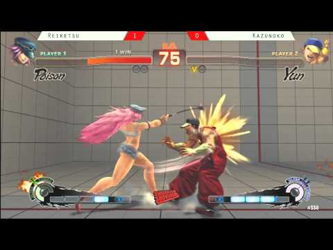 SS6 USF4 Top8 Kazunoko vs Reiketsu