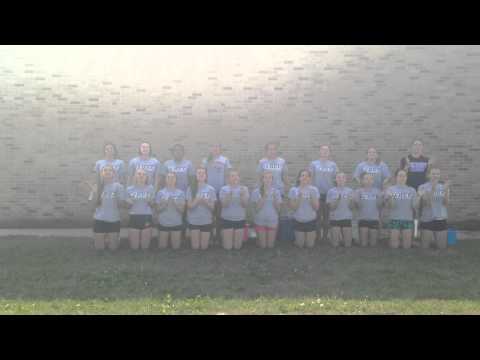 Edwardsburg Varsity Cheer: ALS ice challenge