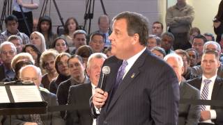 Governor Christie: It’s Not About Blame, It’s About A Solution