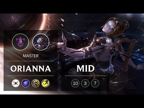 Orianna Mid vs Ekko - KR Master Patch 9.2
