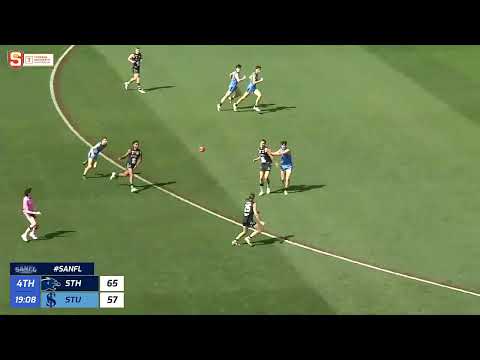 South's Dakota Sterzl kicks the sealer - Torrens University SANFL U18 Grand Final