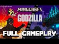 Minecraft Godzilla DLC - Full Gameplay Walktrough | Marketplace DLC (PC, Nintendo, Mobile, PS4)