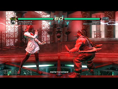 130_6 Lili Rochefort ( Uchiha x24 ) VS (Inafigator) Ganryu - Tekken 6 Online #21