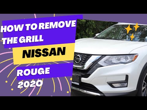 How to Remove the Grill of your 2020 Nissan Rogue